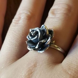 *RARE* Vintage 925 Sterling Rose Ring